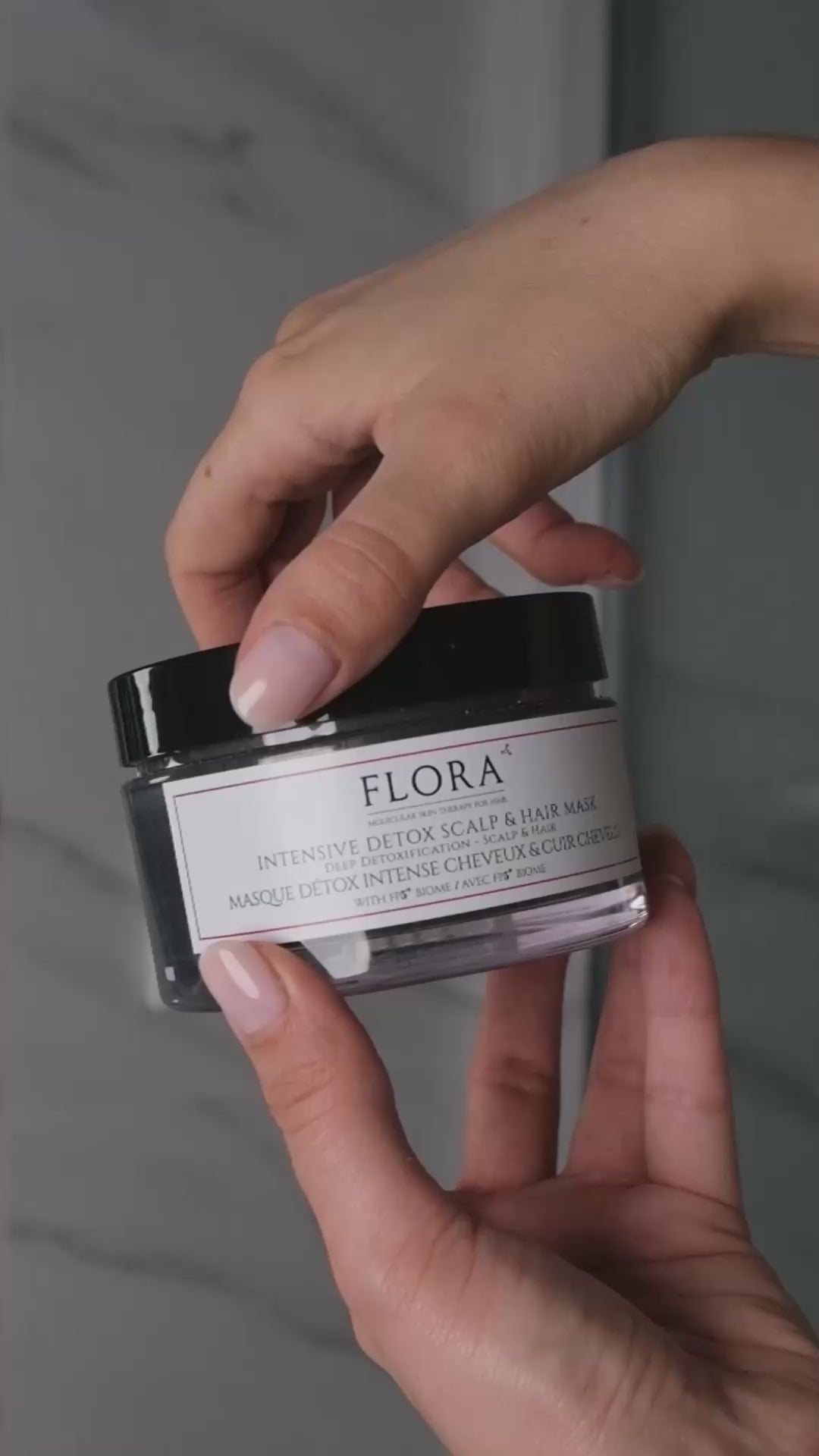 Intensive Detox Scalp & Hair Mask - Flora Lab Paris
